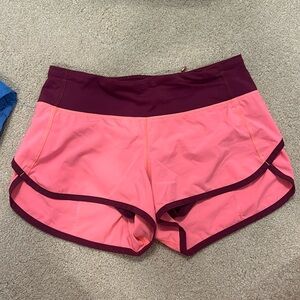 Lulu Lemon Speed Up Shorts